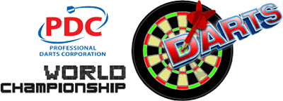 PDC World Championship Darts 2008 title screen for Wii